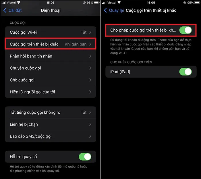 Cách tắt đồng bộ cuộc gọi trên iPhone một cách đơn giản