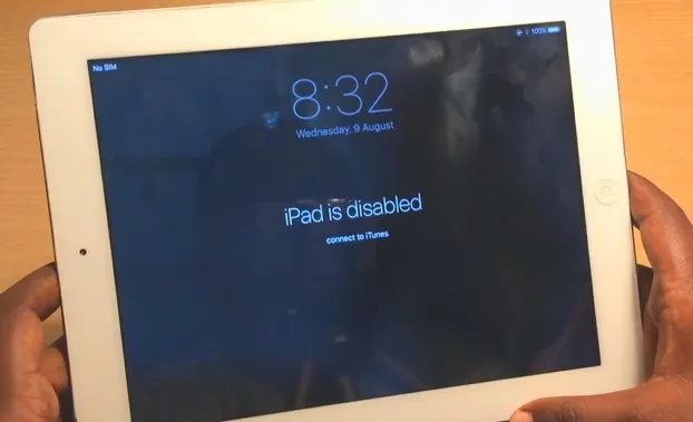 Cài đặt iPad bị vô hiệu hoá như thế nào?