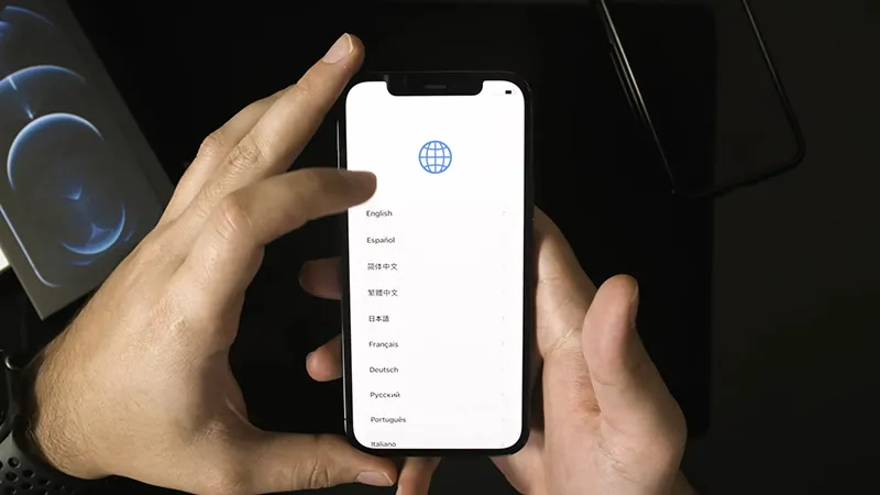 Cài đặt iPhone 12 mới mua đơn giản nhất