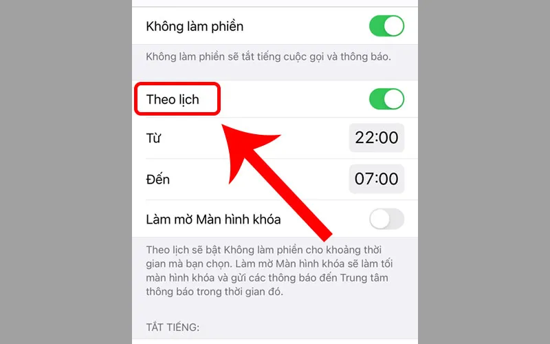 Cài đặt không làm phiền Iphone và những lưu ý cần biết