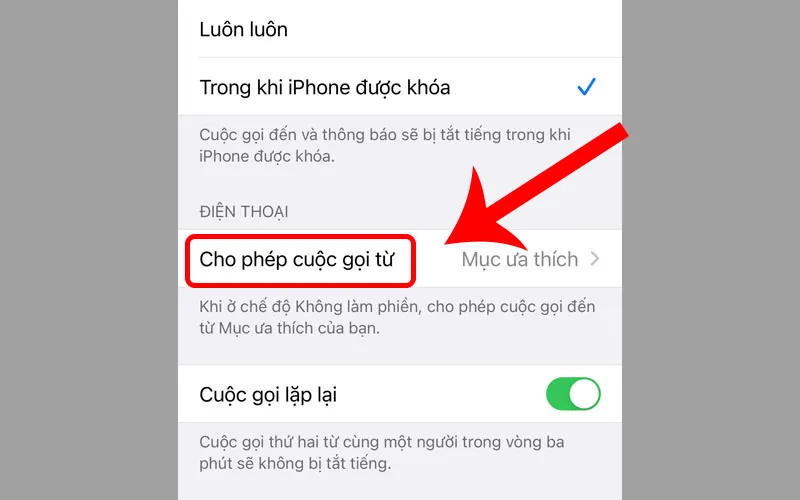 Cài đặt không làm phiền Iphone và những lưu ý cần biết