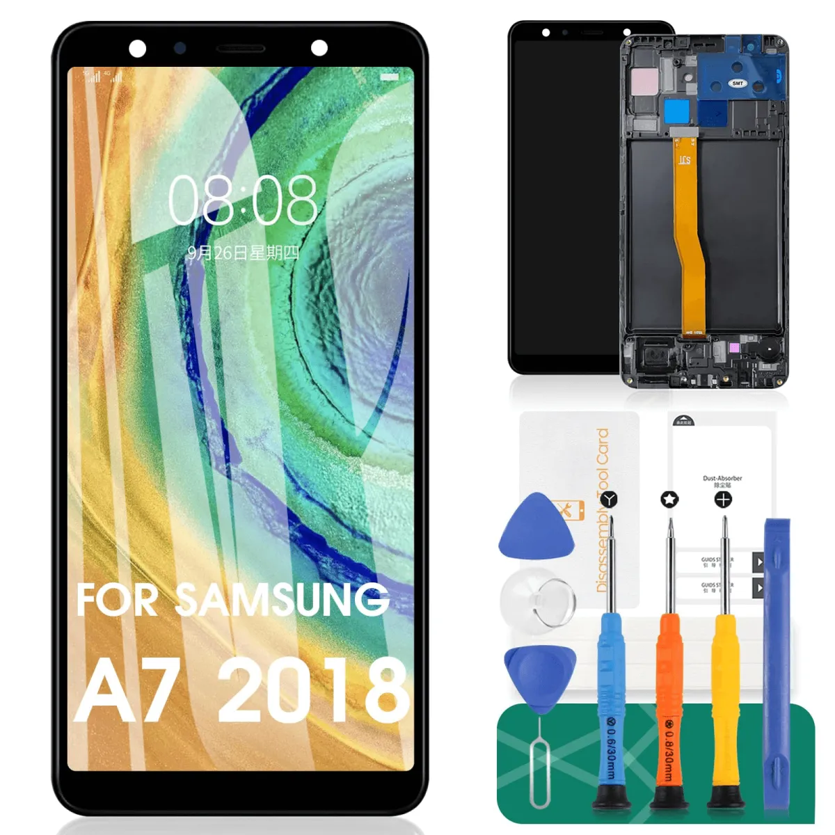 Màn hình của Điện thoại Samsung A7 2018 và trải nghiệm thị giác ấn tượng